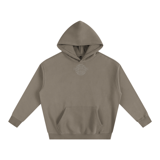 Beige Colorwave Hoodie