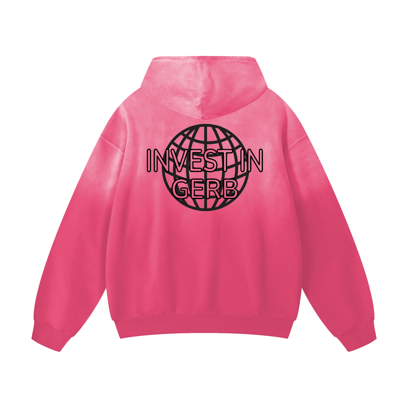 InvestInGerb Classic (Heavyweight Sunfade Oversized Hoodie)